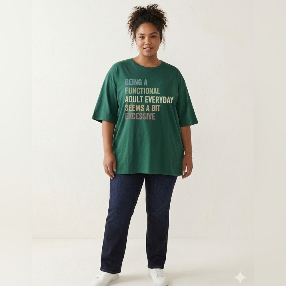 Women’s Forest Green Short Sleeve Graphic Tee